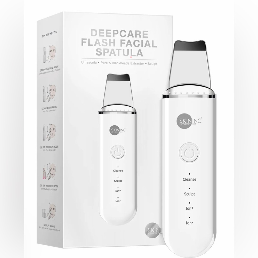 NWT Skin Inc Deepcare Flash Facial Spatula